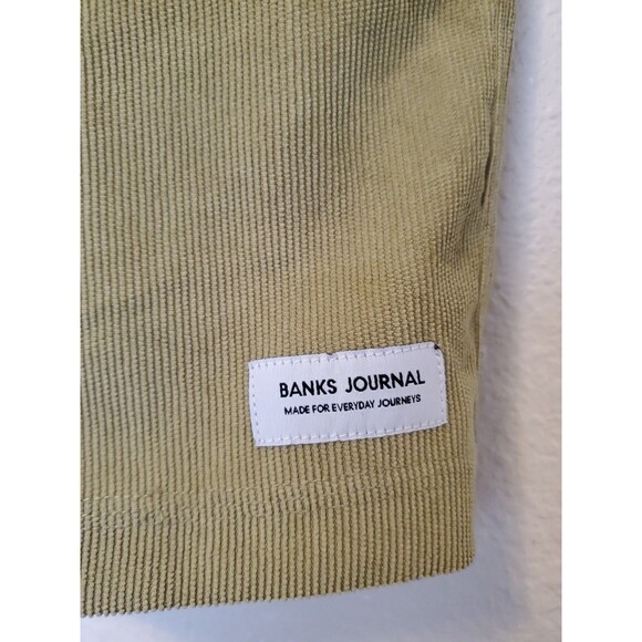 Banks Journal Slow Boardshort - Boa (green corduroy) Size 38 - Picture 7 of 16
